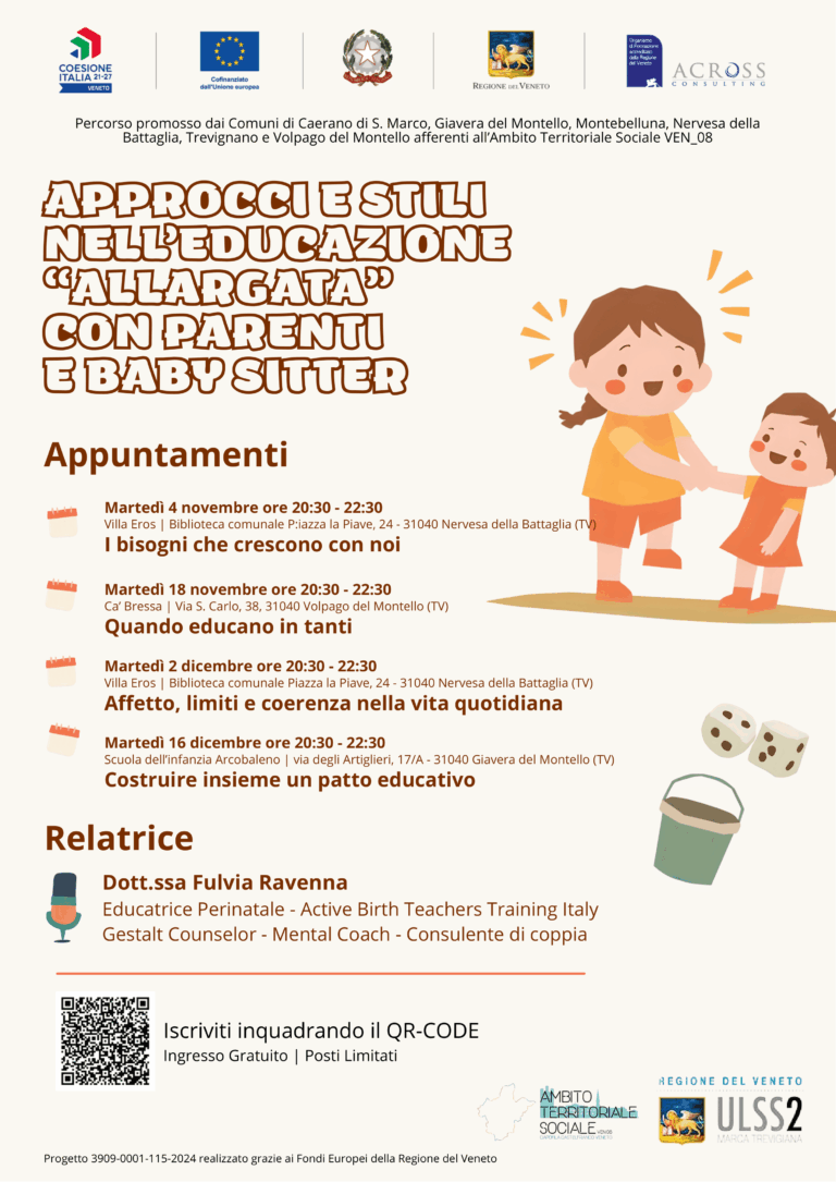 approcci e stili nell'edicazione allargata treviso