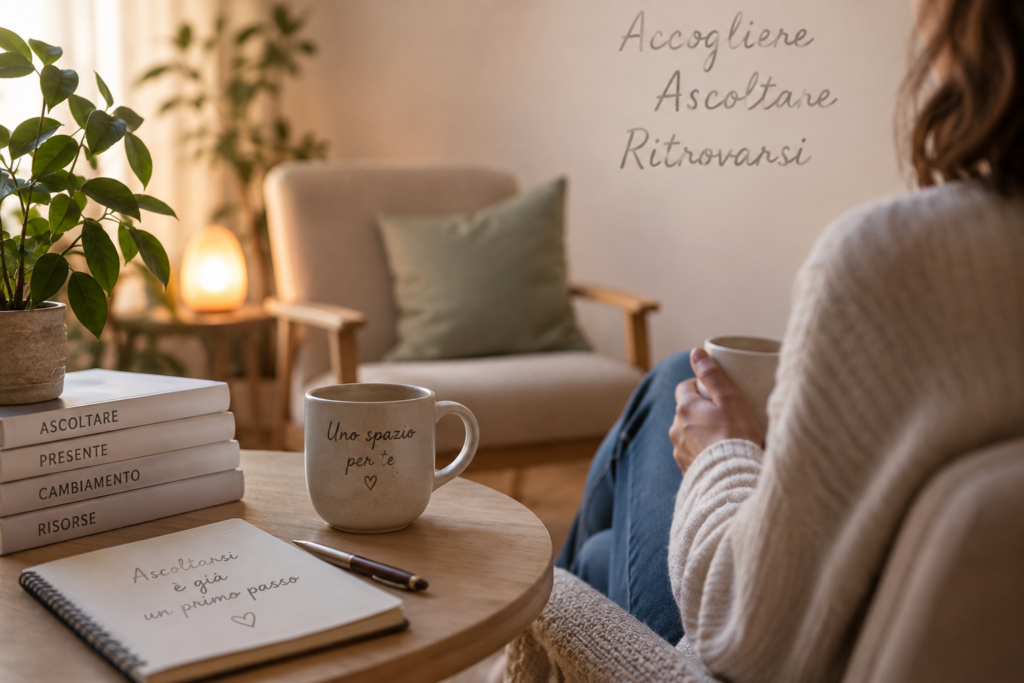 Spazio di ascolto per un percorso di counseling individuale a Montebelluna